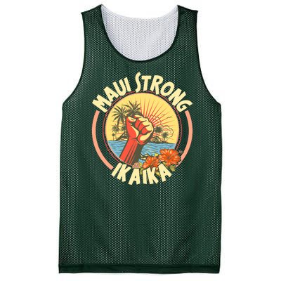 Maui Strong Ikaika Hawaii Mesh Reversible Basketball Jersey Tank