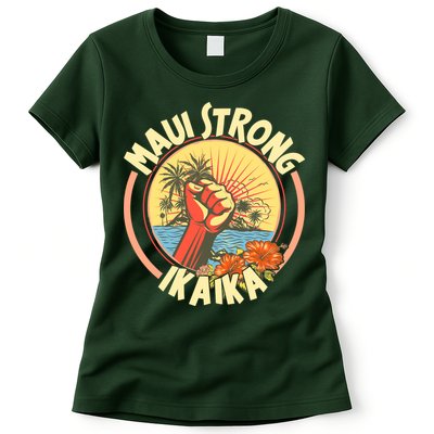 Maui Strong Ikaika Hawaii Womens T-Shirt