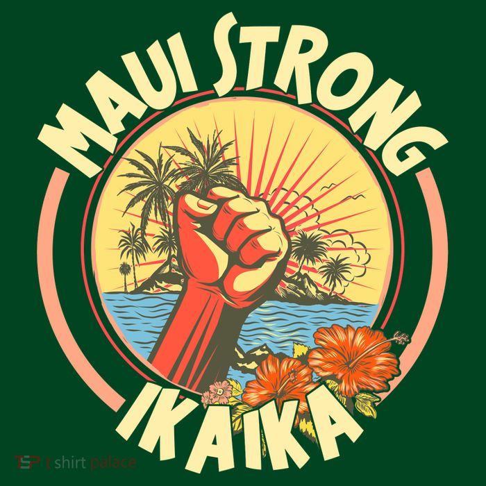 Maui Strong Ikaika Hawaii Womens T-Shirt