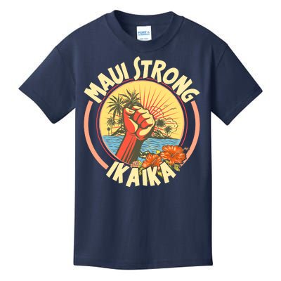 Maui Strong Ikaika Hawaii Kids T-Shirt