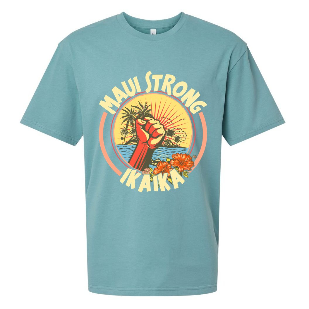Maui Strong Ikaika Hawaii Sueded Cloud Jersey T-Shirt