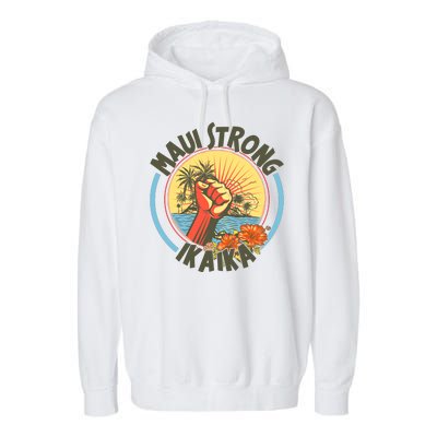 Maui Strong Ikaika Hawaii Garment-Dyed Fleece Hoodie