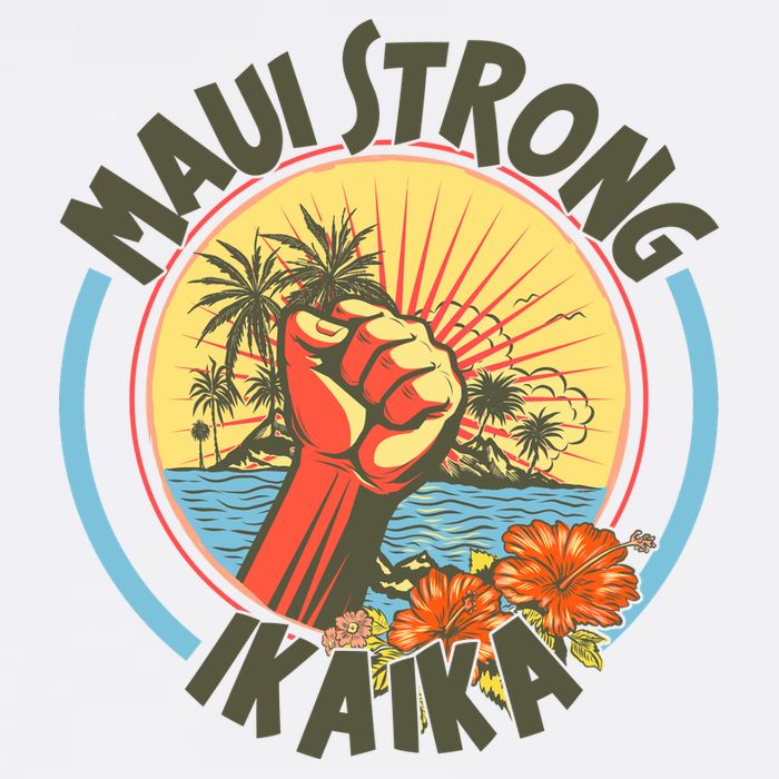 Maui Strong Ikaika Hawaii Garment-Dyed Sweatshirt