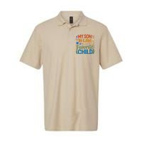 My Son In Law Is My Favorite Child Retro Mom In Law Softstyle Adult Sport Polo