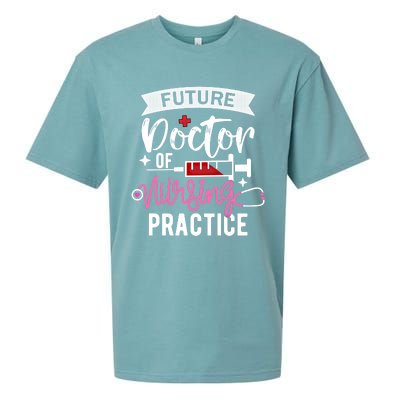 Medical School Instructor Future Doctor Of Nursing Practice Funny Gift Sueded Cloud Jersey T-Shirt