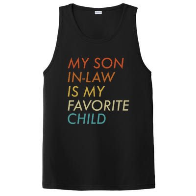 My Son In Law Is My Favorite Child Funny Family Humor PosiCharge Competitor Tank