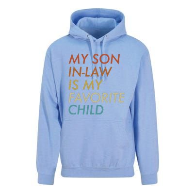 My Son In Law Is My Favorite Child Funny Family Humor Unisex Surf Hoodie