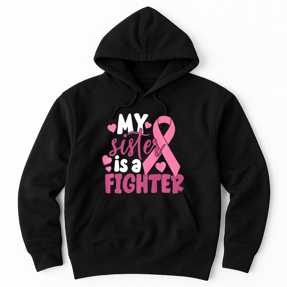 My Sister Is A Fighter Cancer Awareness Hoodie