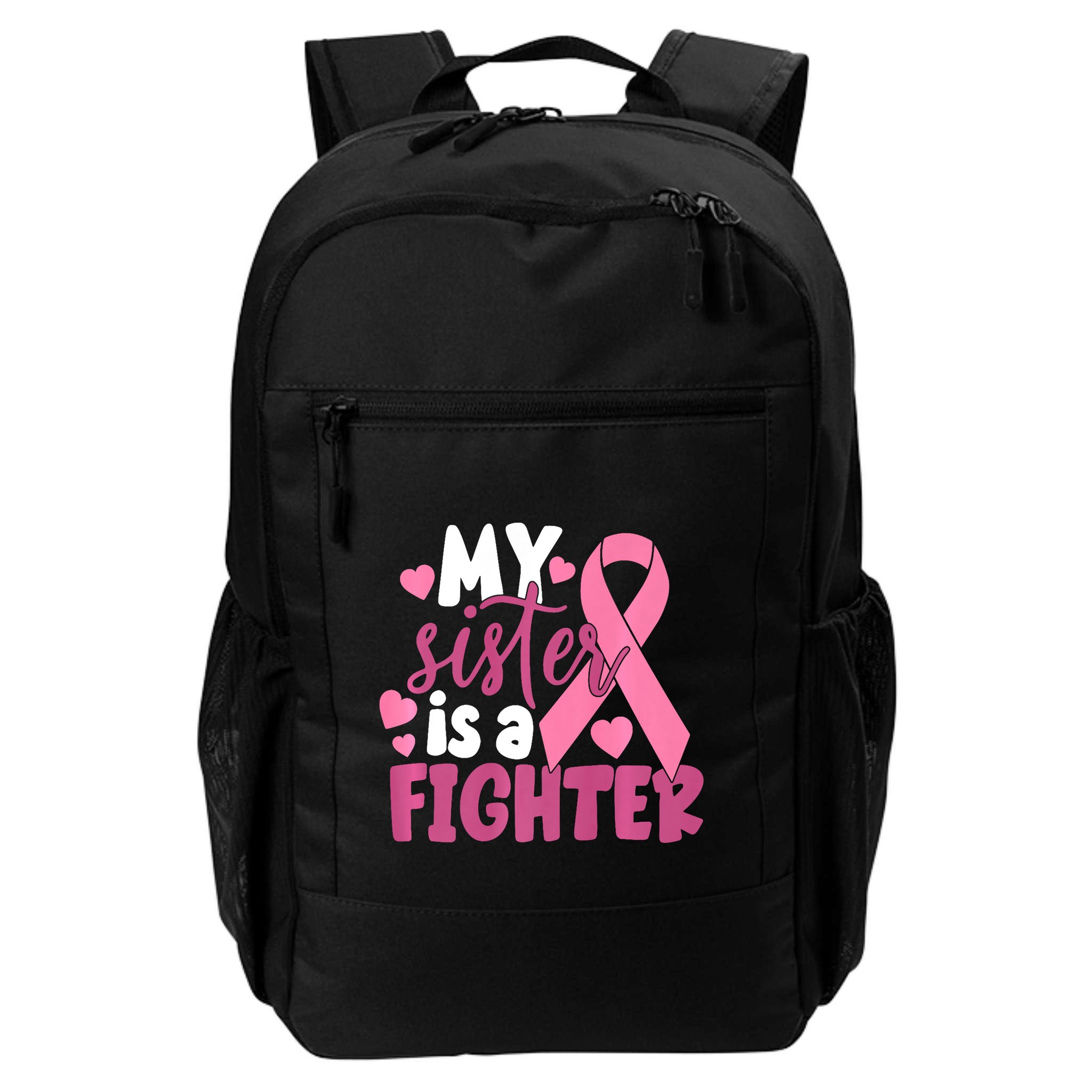 My Sister Is A Fighter Cancer Awareness Backpack