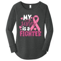 My Sister Is A Fighter Cancer Awareness Women's Perfect Tri Tunic Long Sleeve Shirt