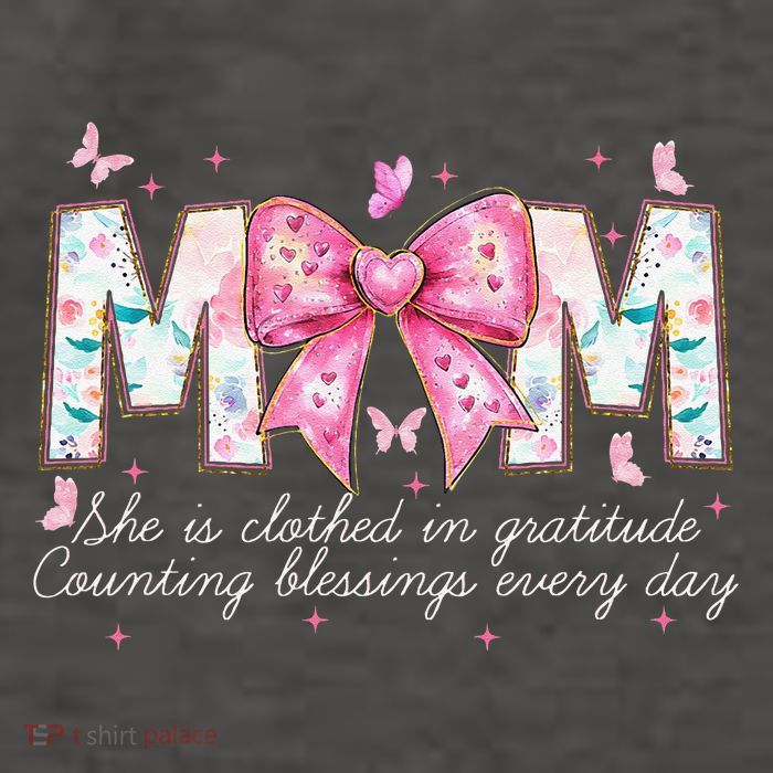 Mom She Is Clothed In Gratitude Counting Blessings Every Vector Backpack
