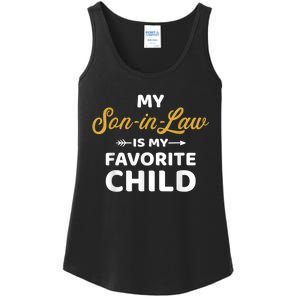 My Soninlaw Is My Favorite Child For Motherinlaw Ladies Essential Tank