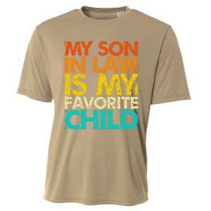 My Son In Law Is My Favorite Child Retro Family Humor Cooling Performance Crew T-Shirt