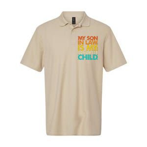 My Son In Law Is My Favorite Child Retro Family Humor Softstyle Adult Sport Polo