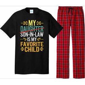 My Son In Law Is My Favorite Child Retro Replaced Daughter Pajama Set