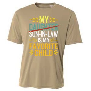 My Son In Law Is My Favorite Child Retro Replaced Daughter Cooling Performance Crew T-Shirt