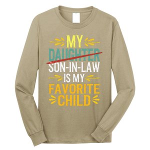 My Son In Law Is My Favorite Child Retro Replaced Daughter Long Sleeve Shirt