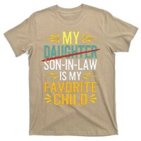 My Son In Law Is My Favorite Child Retro Replaced Daughter T-Shirt