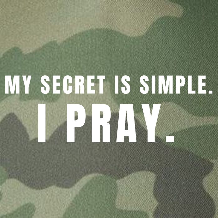 My Secret Is Simple I Pray Legacy Tie Dye Trucker Hat