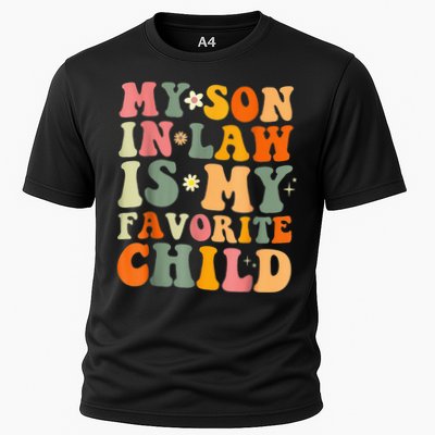 My Son In Law Is My Favorite Child Funny Family Humor Retro (1) Performance Shirt