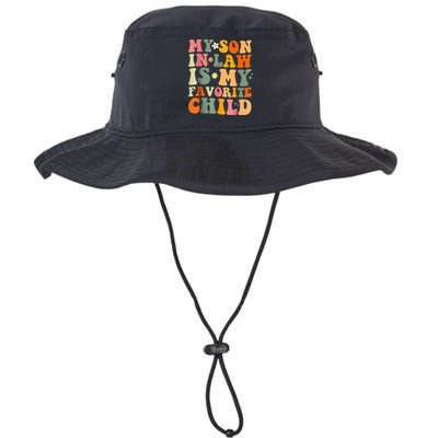 My Son In Law Is My Favorite Child Funny Family Humor Retro (1) Bucket Hat