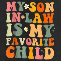 My Son In Law Is My Favorite Child Funny Family Humor Retro (1) 25L Jumbo Tote
