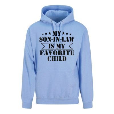 My Son In Law Is My Favorite Child For Mother In Law Unisex Surf Hoodie