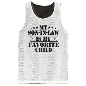 My Son In Law Is My Favorite Child For Mother In Law Mesh Reversible Basketball Jersey Tank