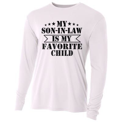 My Son In Law Is My Favorite Child For Mother In Law Cooling Performance Long Sleeve Crew