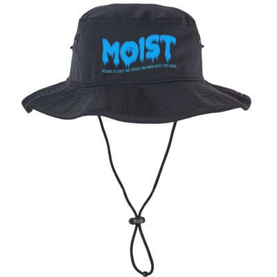 Moist Sarcastic Inappropriate & Funny Shocking Adult Humor Bucket Hat