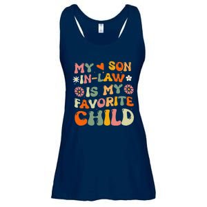 My Son In Law Is My Favorite Child Funny Replaced Daughter Ladies Essential Flowy Tank