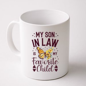 My Son-in-Law is My Favorite Child Funny Family Merch Coffee Mug