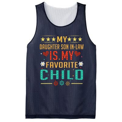 My Son In Law Is My Favorite Child Funny Replaced Daughter Mesh Reversible Basketball Jersey Tank