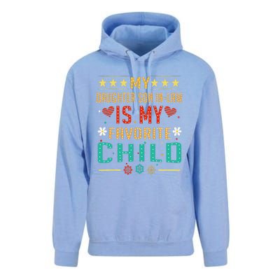 My Son In Law Is My Favorite Child Funny Replaced Daughter Unisex Surf Hoodie