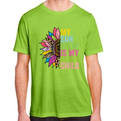 My Son In Law Is My Favorite Child Sunflower Adult ChromaSoft Performance T-Shirt