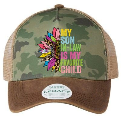 My Son In Law Is My Favorite Child Sunflower Legacy Tie Dye Trucker Hat