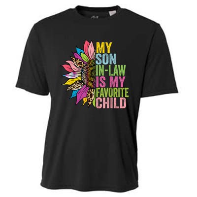 My Son In Law Is My Favorite Child Sunflower Cooling Performance Crew T-Shirt