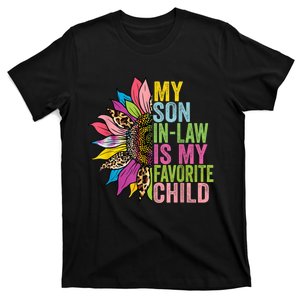 My Son In Law Is My Favorite Child Sunflower T-Shirt