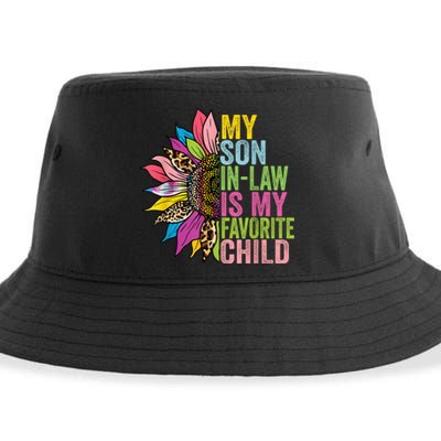 My Son In Law Is My Favorite Child Sunflower Sustainable Bucket Hat