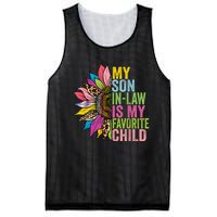 My Son In Law Is My Favorite Child Sunflower Mesh Reversible Basketball Jersey Tank