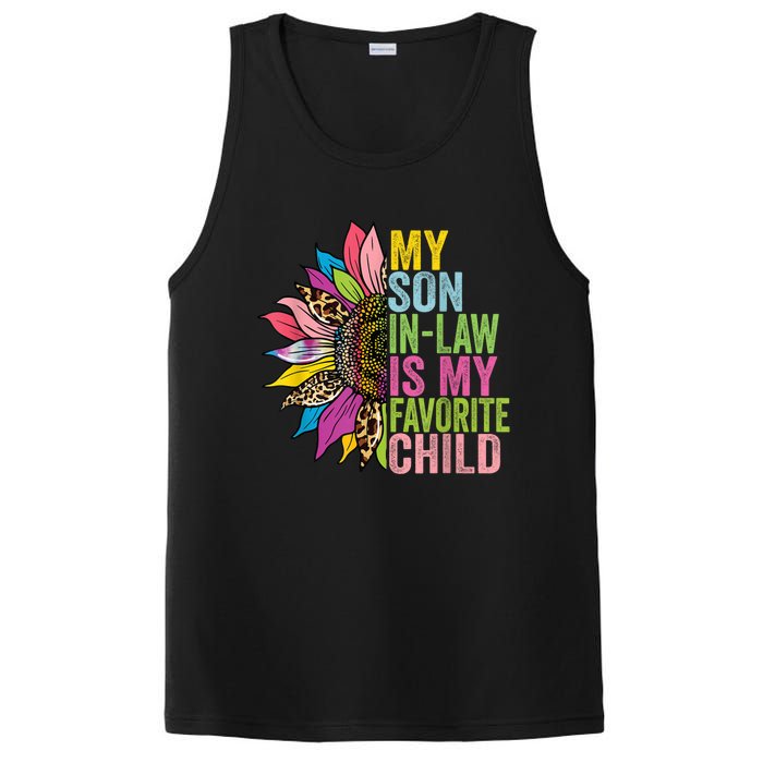 My Son In Law Is My Favorite Child Sunflower PosiCharge Competitor Tank