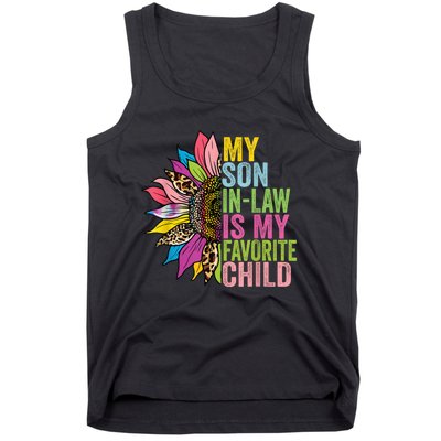 My Son In Law Is My Favorite Child Sunflower Tank Top