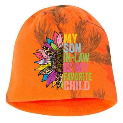 My Son In Law Is My Favorite Child Sunflower Kati - Camo Knit Beanie