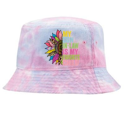 My Son In Law Is My Favorite Child Sunflower Tie-Dyed Bucket Hat