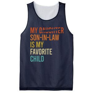 My Son In Law Is My Favorite Child Funny Replaced Daughter Mesh Reversible Basketball Jersey Tank