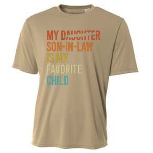 My Son In Law Is My Favorite Child Funny Replaced Daughter Cooling Performance Crew T-Shirt