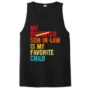 My Son In Law Is My Favorite Child Funny Replaced Daughter PosiCharge Competitor Tank