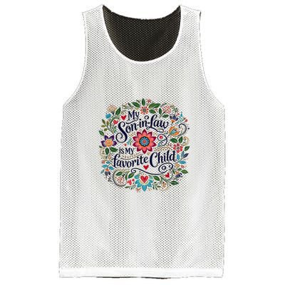 My Soninlaw Is My Favorite Child Mesh Reversible Basketball Jersey Tank