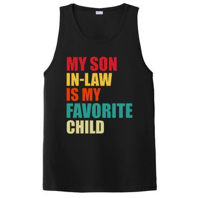 My Son In Law Is My Favorite Child Family Matching Dad Mom PosiCharge Competitor Tank