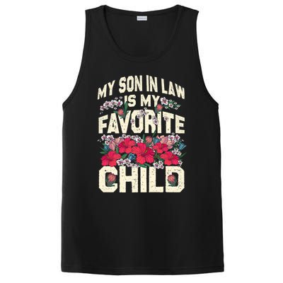 My Son In Law Is My Favorite Child Funny Family Humor Retro PosiCharge Competitor Tank